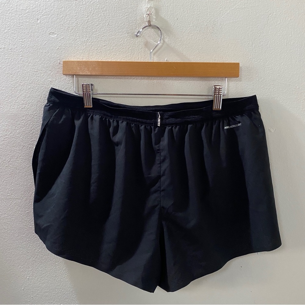 NIKE AeroSwift Dri-FIT ADV 2" Inseam Running Shorts Men's XL CJ7837 Black - Picture 5 of 7
